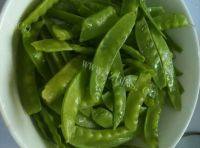 家常菜肉炒扁豆做法图解1)
