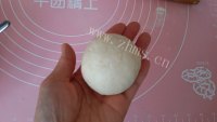 豆香红糖芝麻包做法图解7)