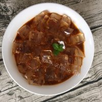 开胃酸辣白凉粉做法图解9)