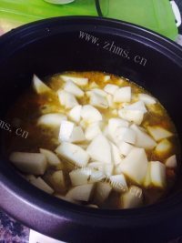 美味的木瓜土豆咖喱鸡做法图解8)