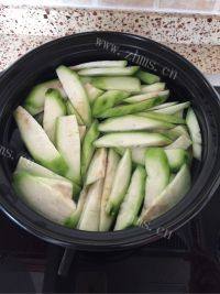 家常菜丝瓜汤做法图解4)