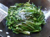 家常清炒油麦菜做法图解4)