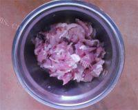 特色美食-四季豆炒肉做法图解4)