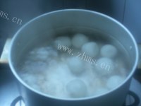 美味的黑芝麻汤圆做法图解6)