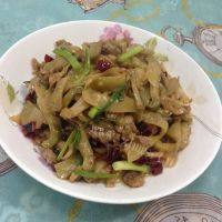 家常菜榨菜肉丝