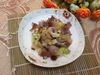 家常菜大葱炒腊肉