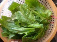 简单版小炒油麦菜做法图解1)