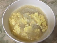清淡的绿豆粉丝鸡蛋汤做法图解6)