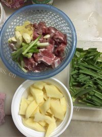 美味的土豆焖排骨做法图解1)