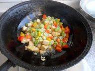 家常菜丝瓜炒豆腐