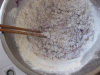 [简单版]紫薯蜜豆包的做法图解三