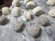 黑芝麻馒头自制做法图解11)