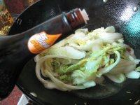 家常菜手撕大白菜做法图解8)