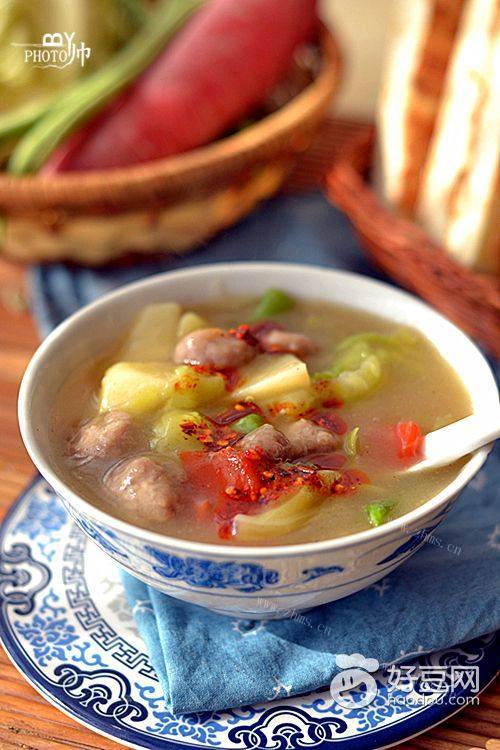 西安肉丸糊辣汤