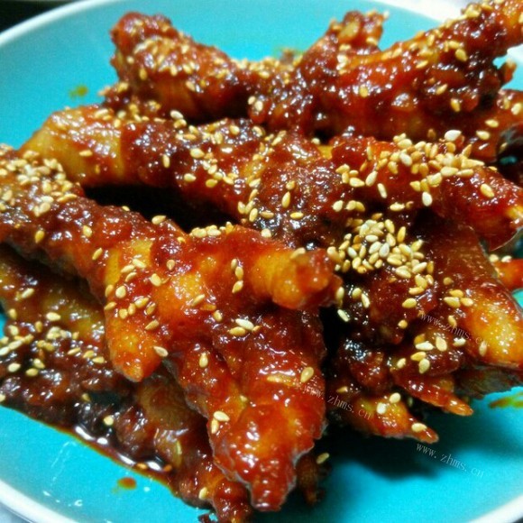 外来美食韩国辣鸡爪