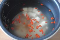 美味的山药虾米粥做法图解5)