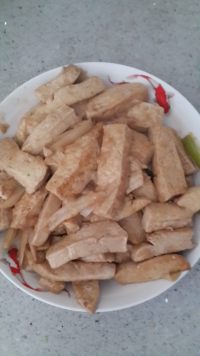 开胃的葱烧豆腐