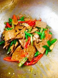 色香味俱全的湘西土匪猪肝做法图解10)