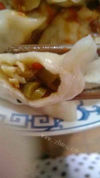 叫叫酸豆角素水饺做法图解13)