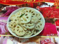 味道不错的醋溜藕片