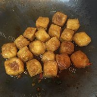 家常菜酿油豆腐做法图解7)