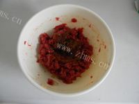 美味的门钉肉饼做法图解11)
