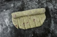 自制艾草红豆包做法图解9)