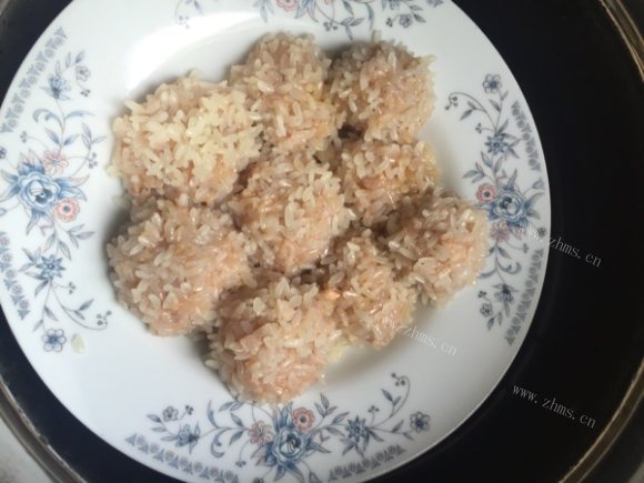 珍馐美味的珍珠丸子