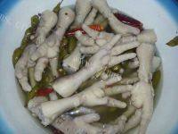美味的泡椒鸡爪