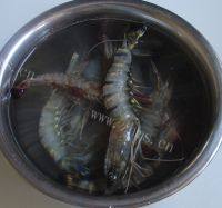 美味开背蒜蓉虾做法图解1)