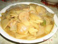 家常菜土豆炒白菜