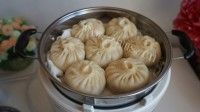 自制猪肉萝卜丝包子做法图解14)