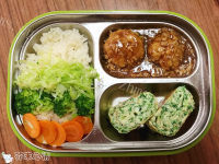 金针菇肉丸便当做法图解13)