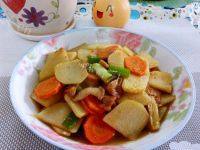 诱人的土豆肉片