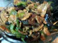 家常菜青椒肉片