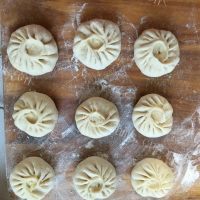 家常胡萝卜素馅包子做法图解14)