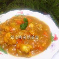 家常菜咖喱土豆鸡块