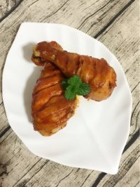 奥尔良烤鸡腿做法图解12)