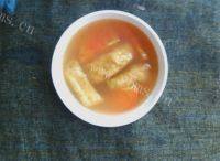 番茄豆腐汤自制