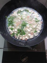 美味的豆腐汤做法图解4)