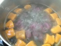 美味的自制芋圆红豆汤的做法图解九