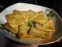 诱人的香煎豆腐