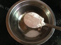 美味的雪花面包做法图解4)