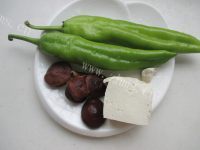 美味的豆腐香菇酿青椒做法图解1)