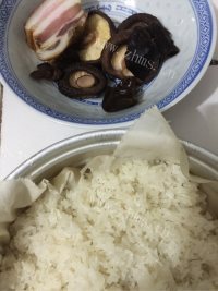自制糯米烧麦做法图解4)
