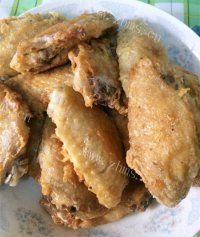 美味的炸鸡翅