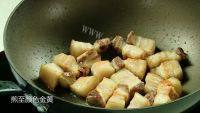 美味的元宝红烧肉做法图解4)