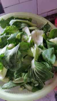 家常菜蒜香小青菜做法图解1)