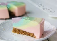 自制彩虹慕斯