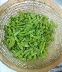 家常菜蒸豆角做法图解2)